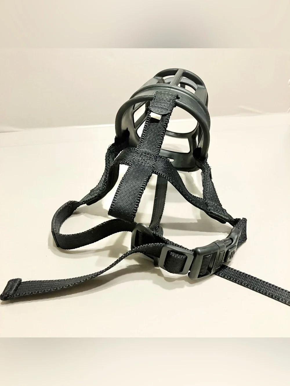 Baskerville Ultra Dog Muzzle Black, Comfortable Basket Muzzle Size 4
